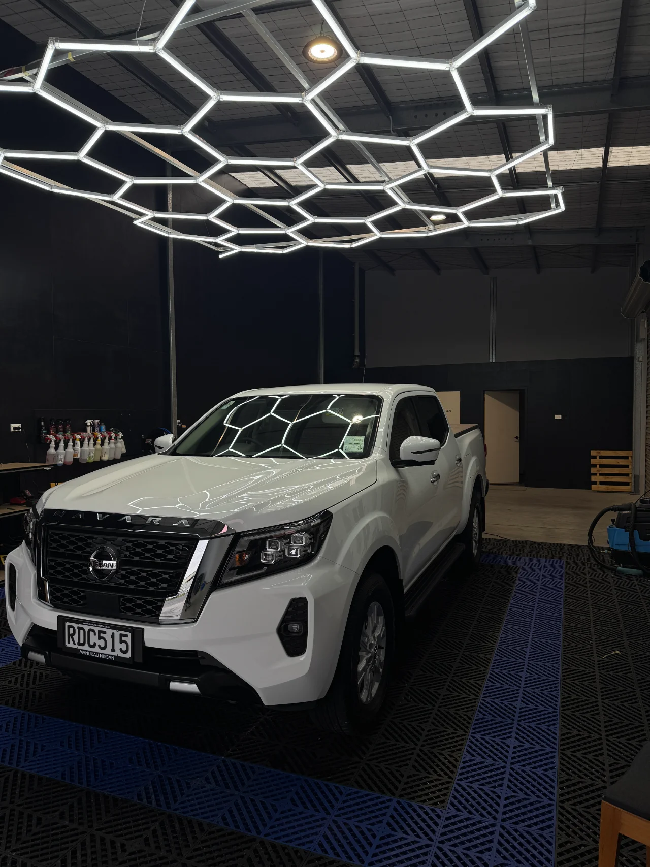 Nissan Navara interior detail Tauranga